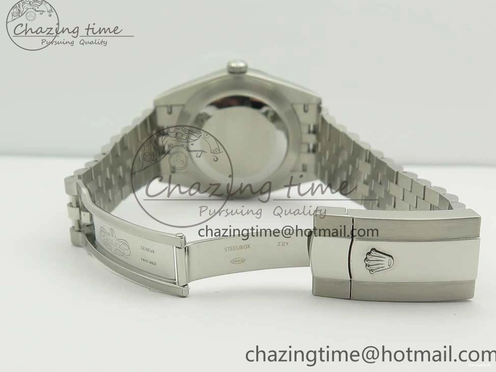 Edition ARF Dial 41 DateJust Silver Best Steel 904L Bracelet 1:1 126334 A2824 on Jubilee 0326